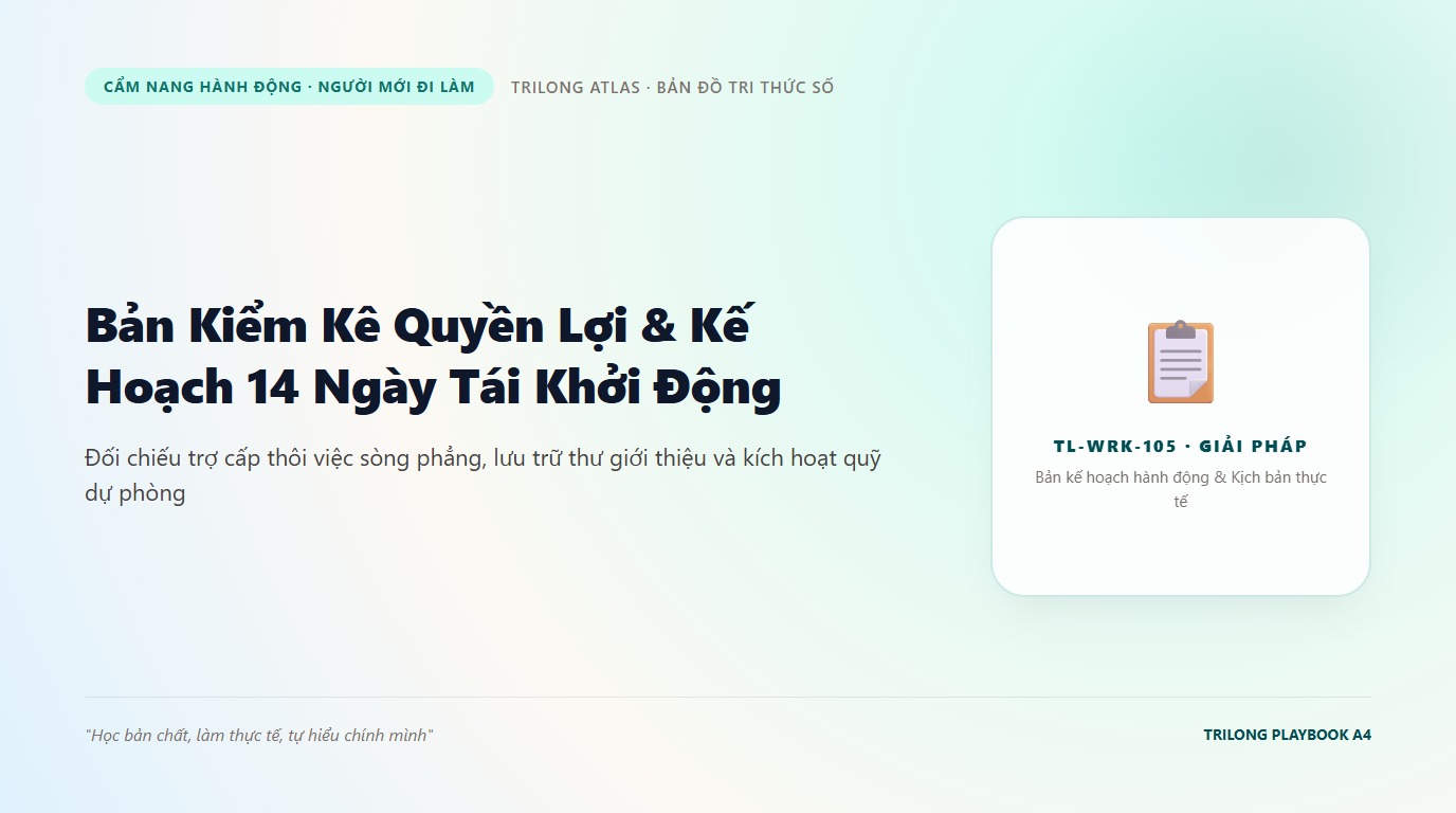 Minh họa nhân viên trẻ bình tĩnh rà soát hợp đồng và lập kế hoạch tài chính cá nhân