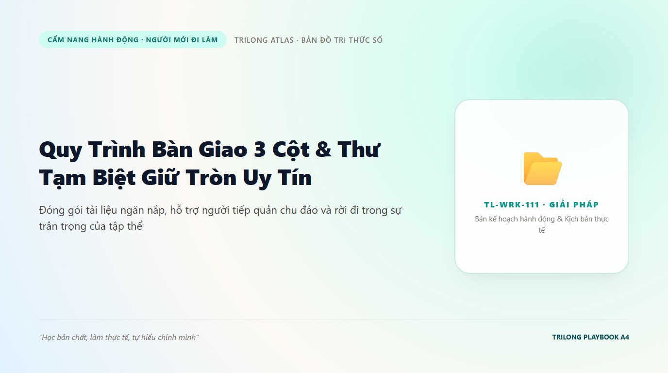 Nhân viên trẻ bước ra khỏi tòa nhà văn phòng với nụ cười tự tin và thanh thản