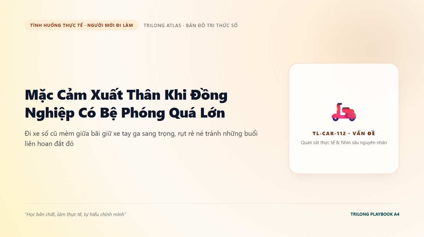 Người trẻ ngồi lặng lẽ nhìn các đồng nghiệp trò chuyện vui vẻ trong sảnh văn phòng