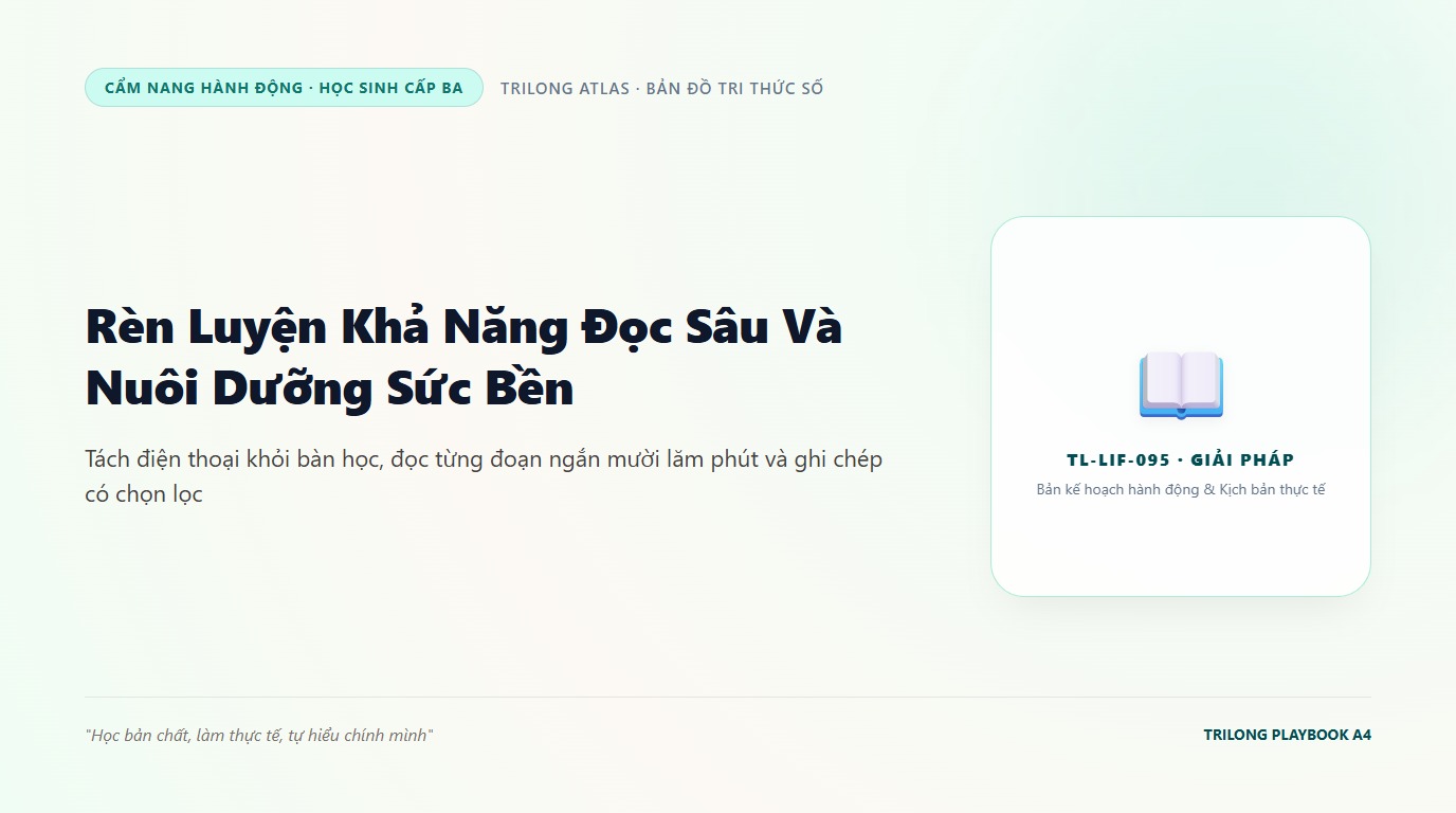 Minh họa bạn trẻ ngồi thanh thản đọc sách bên cửa sổ với chiếc đồng hồ cơ mười lăm phút và cuốn sổ tay ghi chú mộc mạc