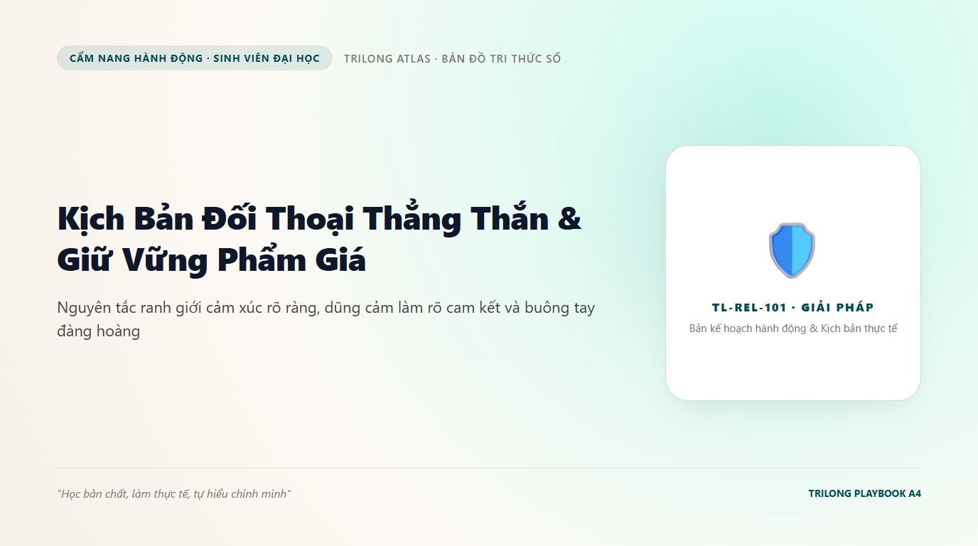 Minh họa bạn sinh viên mỉm cười thanh thản thu dọn sách vở bước ra khỏi quán cà phê đón ánh nắng ban mai rực rỡ