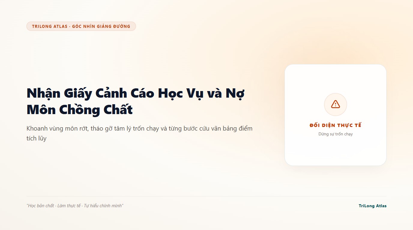Minh họa bạn sinh viên ngồi trước màn hình máy tính suy ngẫm về kế hoạch học tập