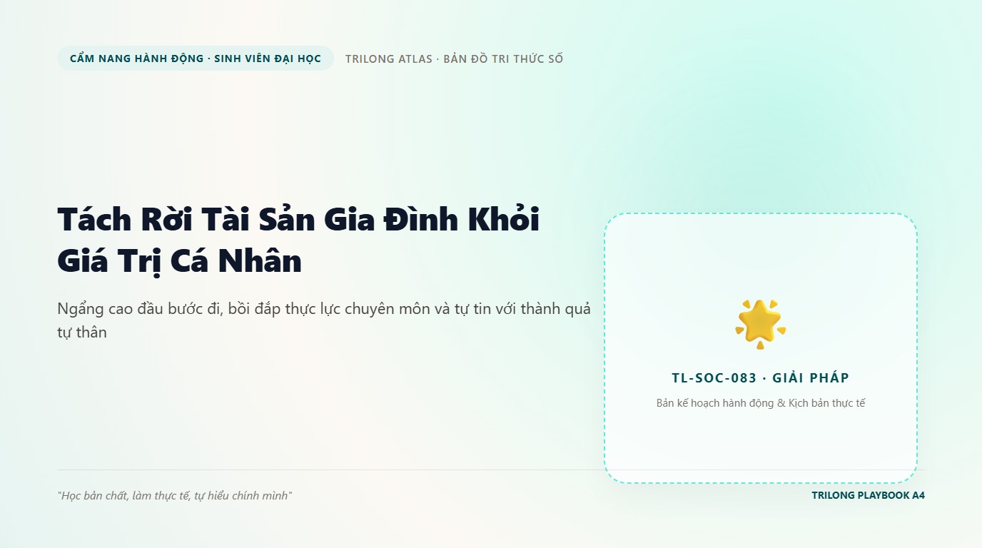 Minh họa bạn sinh viên mỉm cười tự tin nổ máy chiếc xe số rời trường đại học với sự đàng hoàng