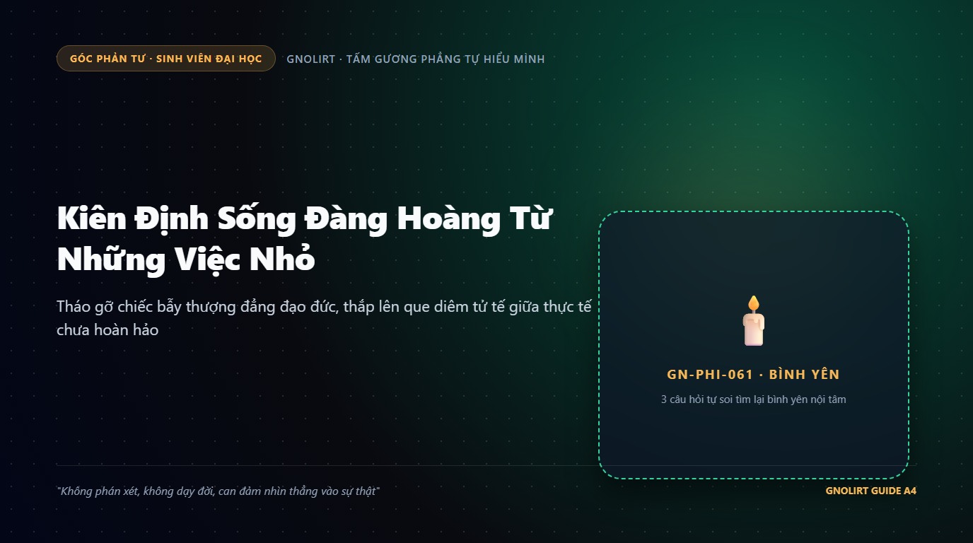 Minh họa bạn sinh viên mỉm cười tự tin cặm cụi gieo hạt mầm xanh trên bàn làm việc