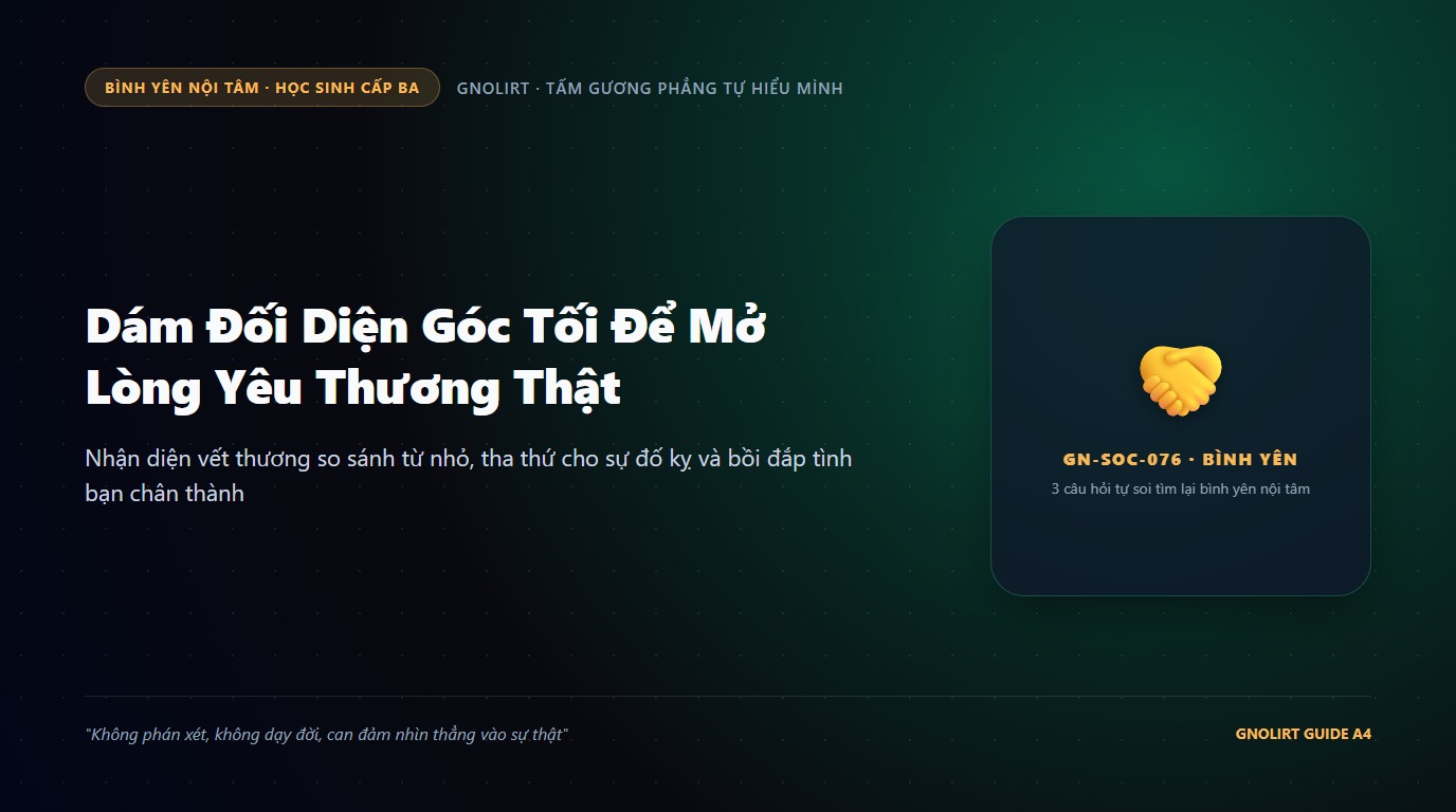 Học cách bao dung với chính mình và cùng nhau tiến bộ