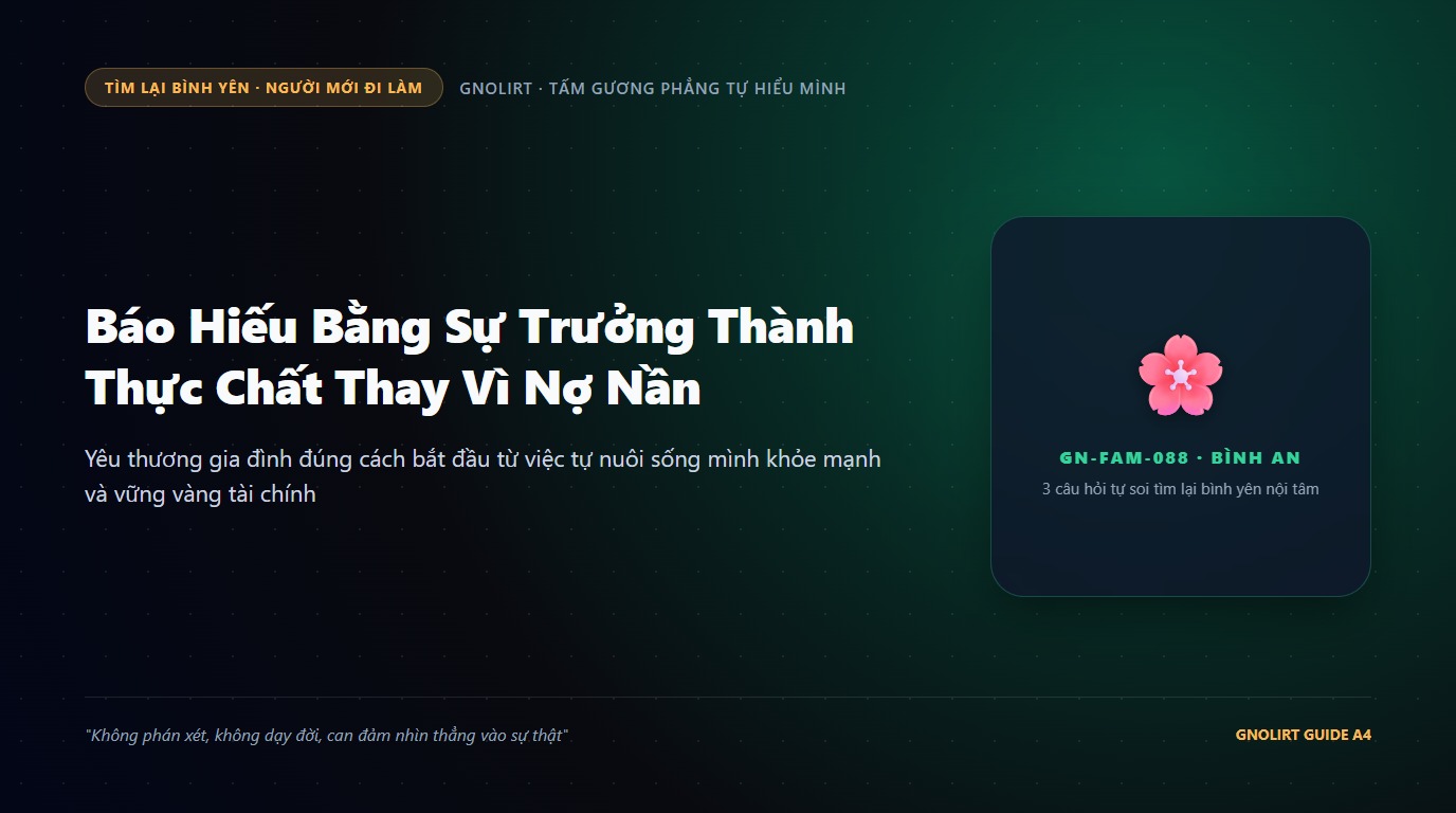 Người trẻ ngồi tựa lưng vào tường phòng trọ suy ngẫm về ranh giới gia đình